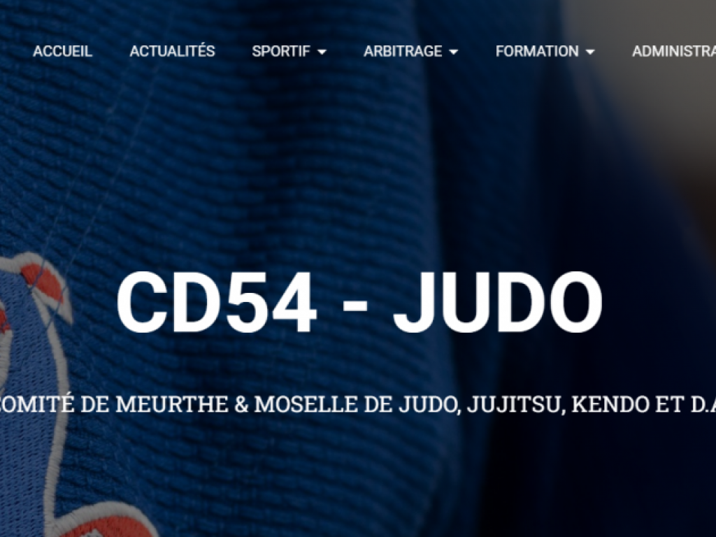 Image de l'actu 'Site officiel- cd54judo.fr'